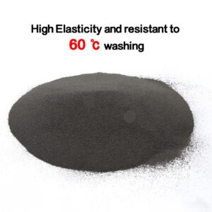 Black dry Powder Adhesive PET Powder Adhesive for Heat Transfer Printing