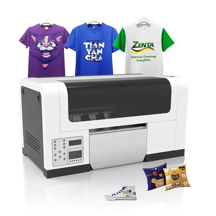 A3 DTF Printer XP600 Printhead DTF T shirt Printing Machine Heat